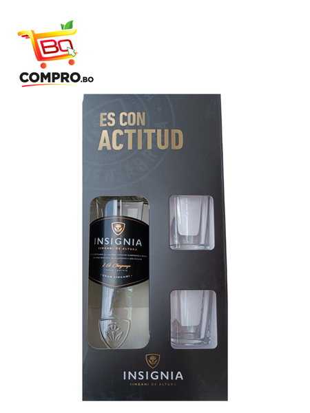 PACK INSIGNIA ET. NEGRA + SHOTS