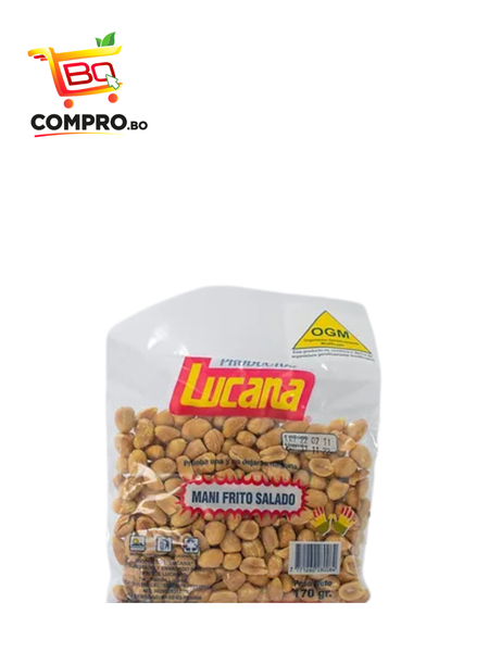 MANI SALADO PEQUEÑO LUCANA 170G