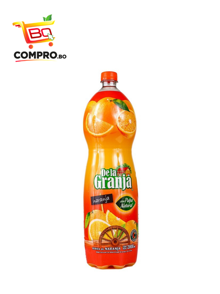 BEBIDA DE LA GRANJA NARANJA 2000ML