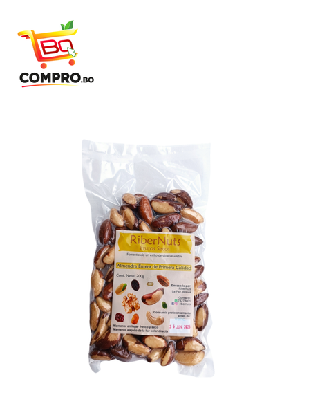 ALMENDRA ENTERA RIBER NUTS 200G