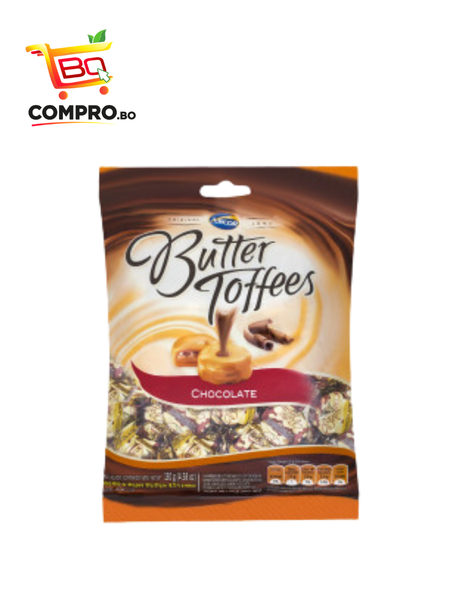 CARAMELOS BUTTER TOFFEES ARCOR 500G (BALA BUT TOF CHOCOLATE)