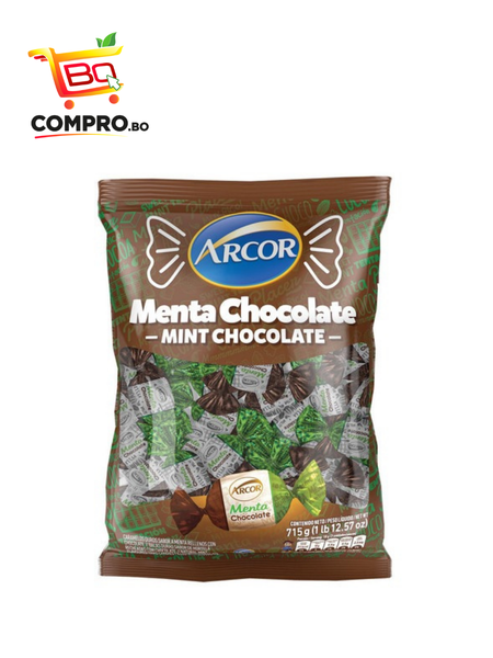 CARAMELOS MENTA CHOCOLATE ARCOR 715G