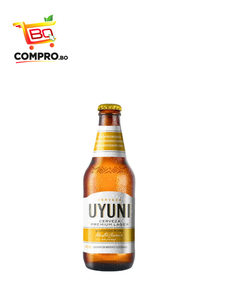 CERVEZA UYUNI PREMIUM LAGER BOTELLIN 330CC