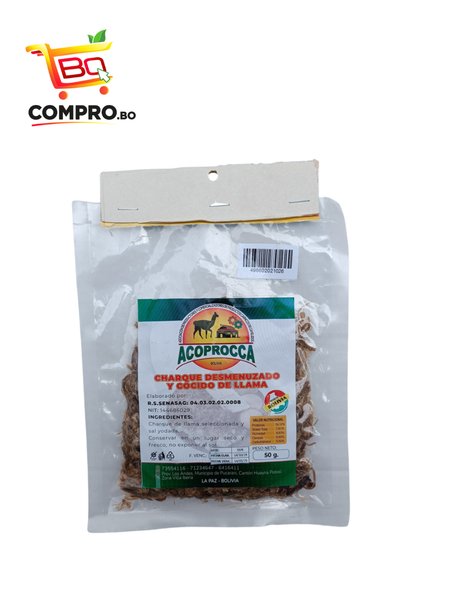 CHARQUE DESMENUZADO ACOPROCCA 50G