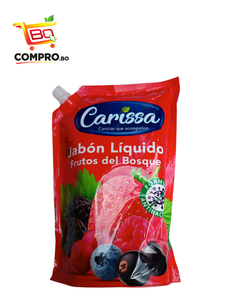 DP CARISSA JABON LIQUIDO FRUTOS DEL BOSQUE