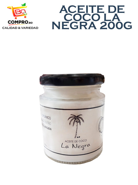 ACEITE DE COCO LA NEGRA 200G