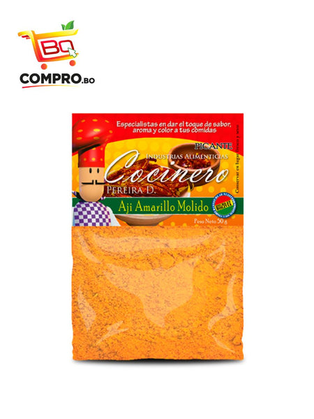 AJI AMARILLO PICANTE EL COCINERO 200G