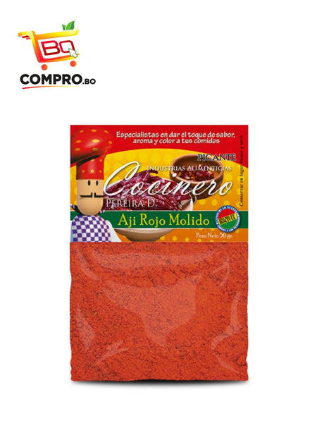 AJI ROJO PICANTE EL COCINERO 200G