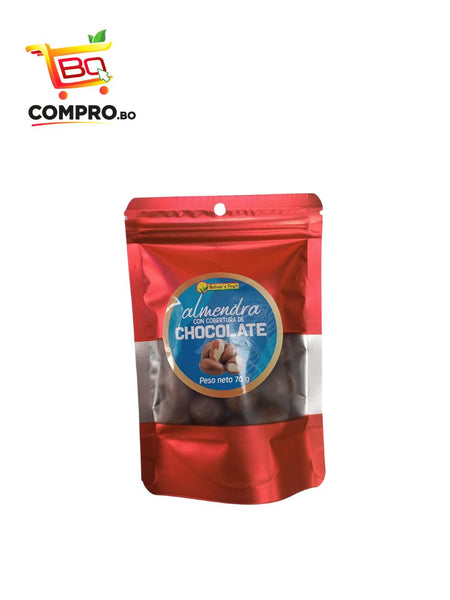 ALMENDRA CON CHOCOLATE BOLIVIAS FRUIT 70G