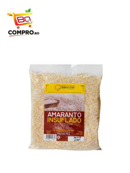 AMARANTO INSUFLADO BOLIVIAS FRUIT 150G