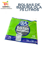 BOLSAS DE BASURA OLA 75 LITROS