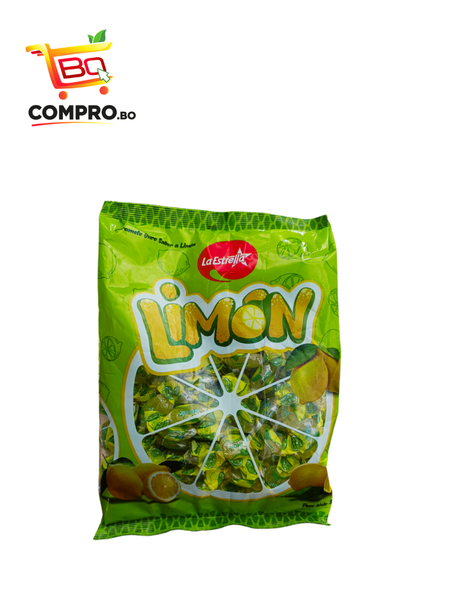 BOLSA DE CARAMELOS LIMON LA ESTRELLA 360G