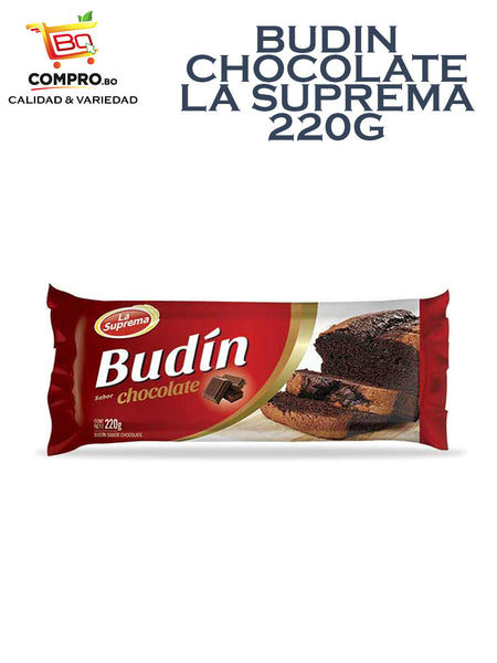 BUDIN CHOCOLATE LA SUPREMA 220G