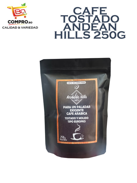 CAFE TOSTADO ANDEAN HILLS 250G