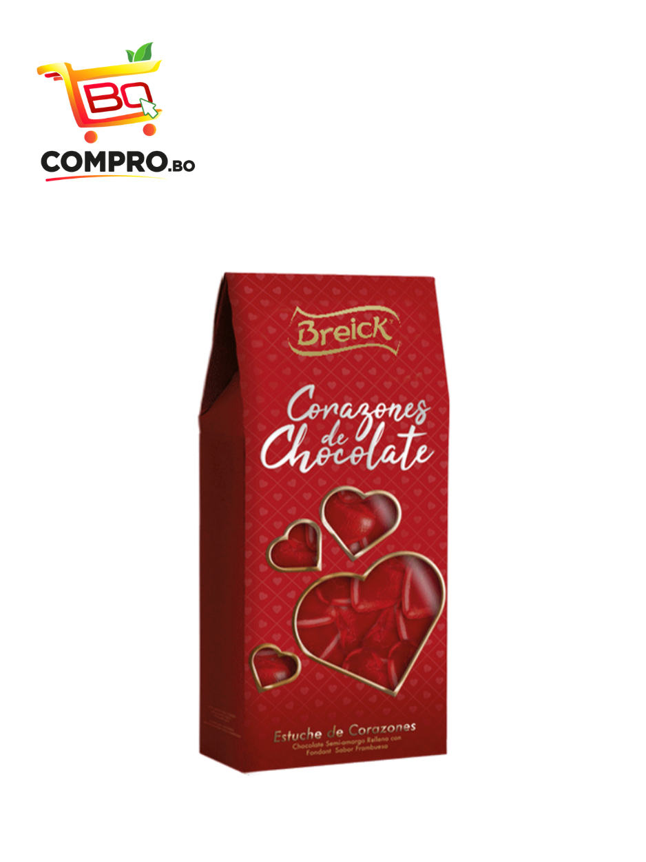 CAJA PIRAMIDE DE CORAZONES BREICK 120G – COMPRO.BO