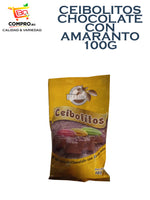 CEIBOLITOS CHOCOLATE CON AMARANTO 100G