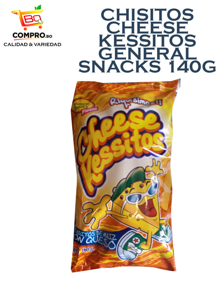 CHISITOS CHEESE KESSITOS GENERAL SNACKS 200G