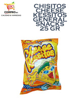 CHISITOS CHEESE KESSITOS GENERAL SNACKS 25 GR