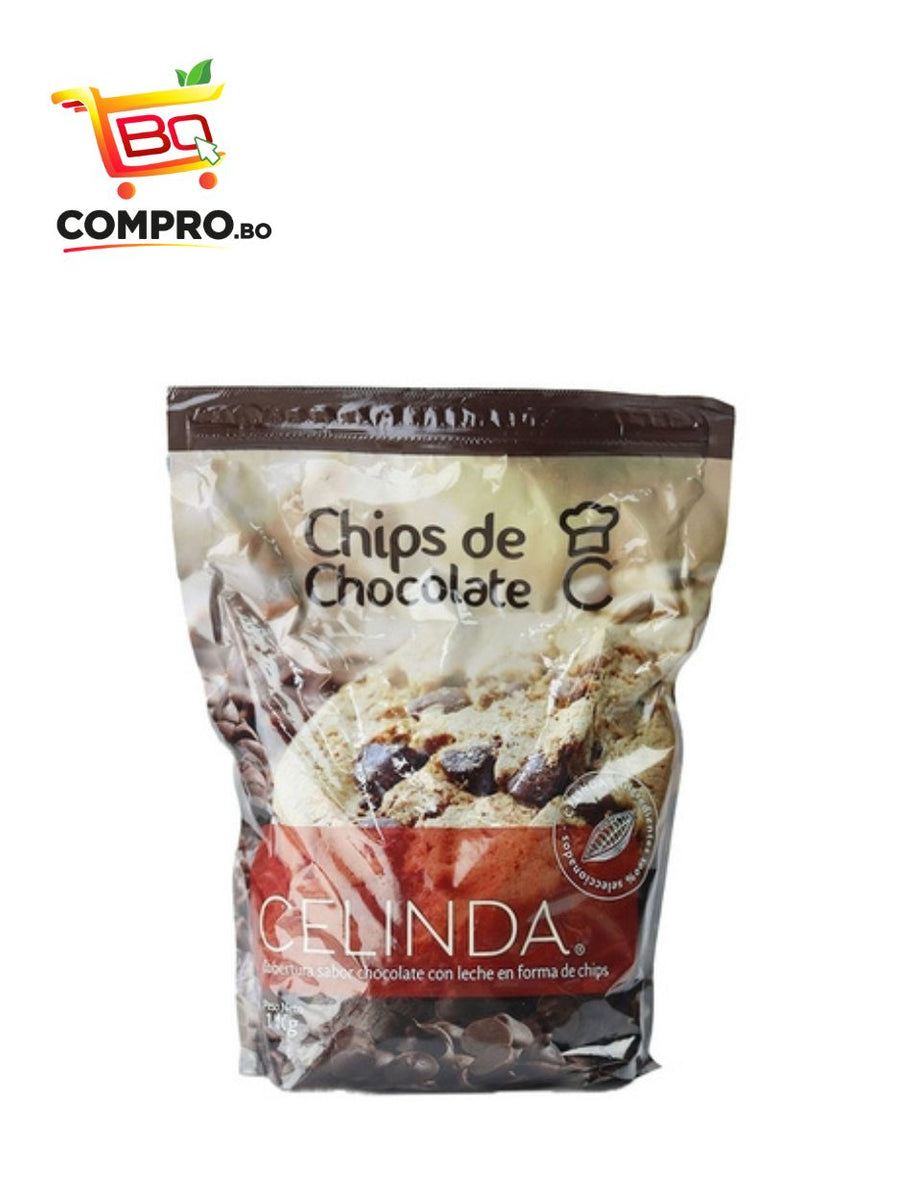 COBERTURA CHOCOLATE C/LECHE CHIPS CELINDA MADISA 1KG – COMPRO.BO