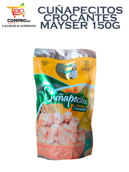 CUÑAPECITOS CROCANTES MAYSER 150G