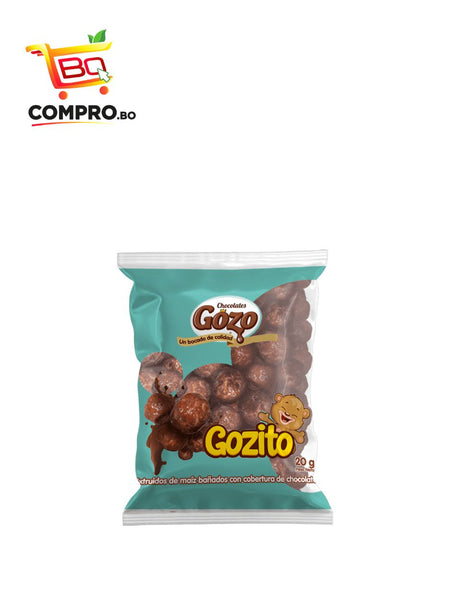 EXTRUIDOS DE MAIZ BAÑADOS CON COBERTURA DE CHOCOLATE GOZO 20G