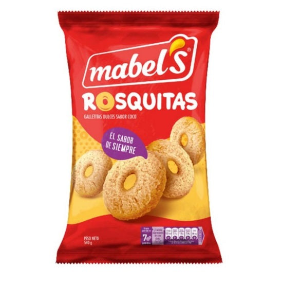 GALLETAS MABELS ROSQUITAS COCO 500G