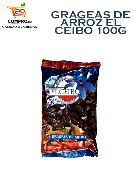 GRAGEAS DE ARROZ EL CEIBO 100G