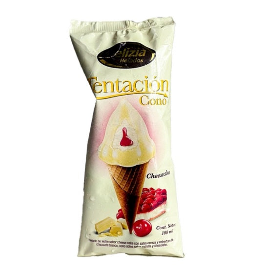 HELADO CONO TENTACIÓN CHEESECAKE DELIZIA 100ML