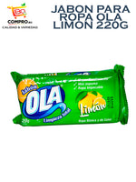 JABON PARA ROPA OLA LIMON 220G