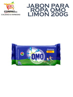 JABON PARA ROPA OMO LIMON 200G
