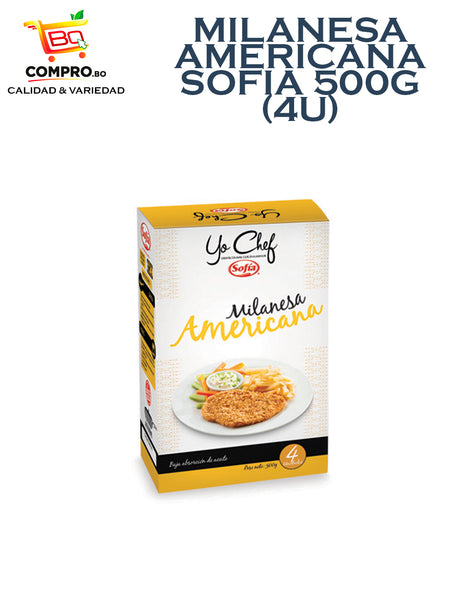 MILANESA AMERICANA SOFIA 500G (4U)