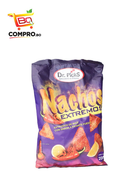 NACHOS EXTREMOS DR PICKS 200G