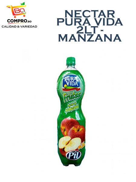 NECTAR PURA VIDA MANZANA 2LT