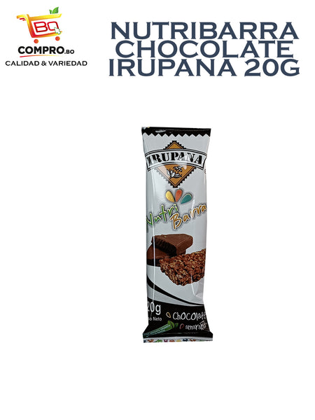 NUTRIBARRA CHOCOLATE IRUPANA 20G