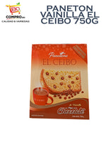 PANETON VAINILLA EL CEIBO 750G