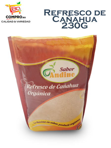 REFRESCO DE CAÑAHUA SABOR ANDINO 230G