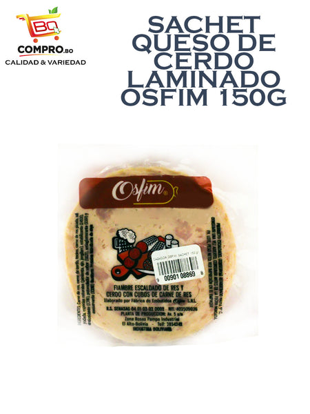 SACHET QUESO DE CERDO LAMINADO OSFIM 150G