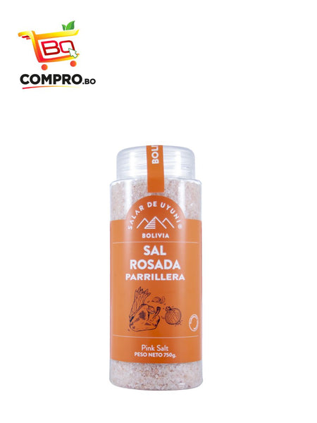 SAL ROSADA PARRILLERA SALAR DE UYUNI FCO PET 750G