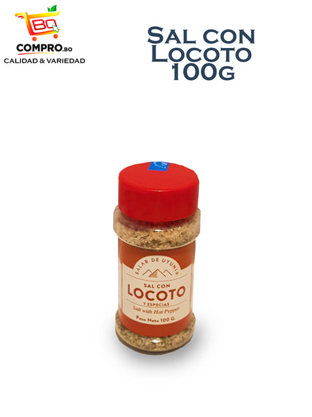 SAL GOURMET "CON LOCOTO" FRASCO PVC 100G