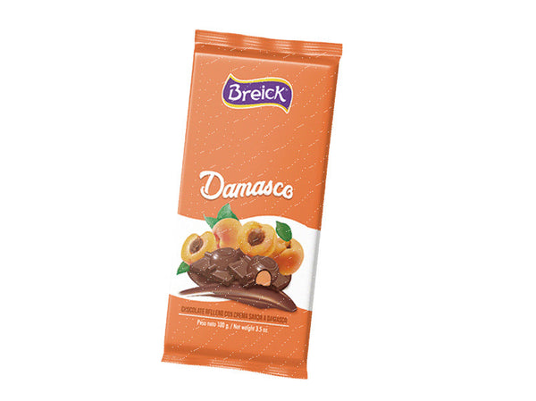 TABLETA RELLENA DAMASCO BREICK 95G