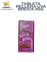 TABLETA RELLENA UVA BREICK 95G