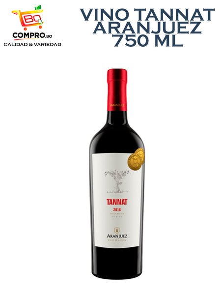 VINO TANNAT ARANJUEZ 750 ML