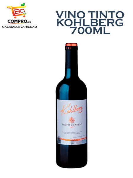 VINO TINTO CLASICO KOHLBERG 700ML