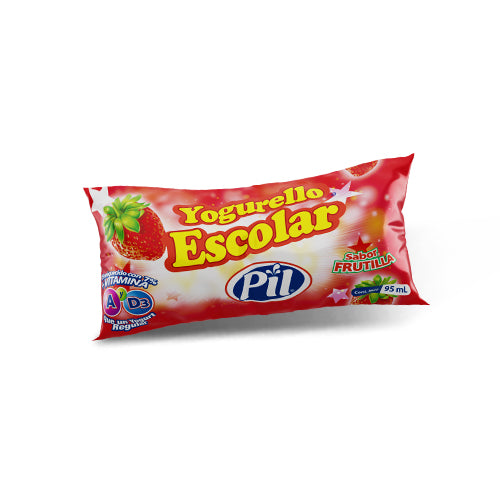 YOGURELLO ESCOLAR FRUTILLA PIL 95ML