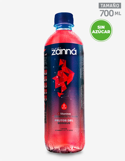 ZANNA 700ML FRUTOS DEL BOSQUE